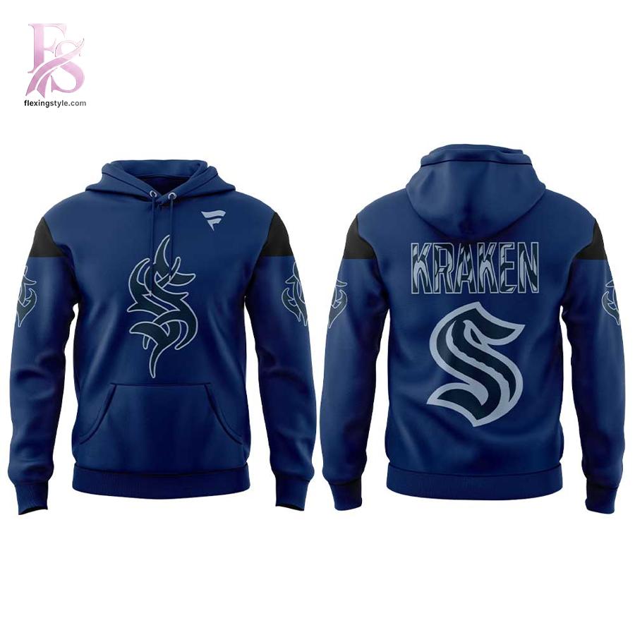 Casual outfit featuring Seattle Kraken AANHPI Night 2026 Hoodie 2 with modern and comfortable design.