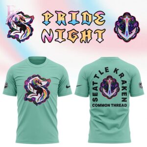 Stylish fashion piece featured in Seattle Kraken Celebrate Pride Night 2026 Hoodie 2, highlighting modern design, comfortable fabric, and a trendy look perfect for everyday wear.