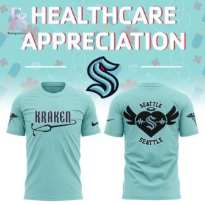Casual outfit featuring Seattle Kraken Healthcare Appreciation Night 2026 Hoodie 3 with modern and comfortable design.