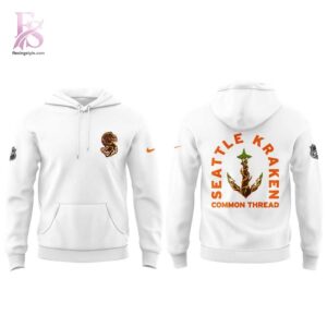 Clear product photo of Seattle Kraken Women in Hockey Night 2026 Hoodie 2 showing a stylish design and comfortable everyday look.