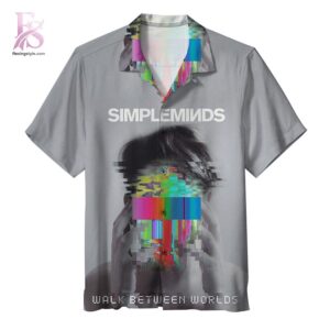 Stylish fashion piece featured in Simple Minds Walk Between Worlds Hawaiian Shirt 1, highlighting modern design, comfortable fabric, and a trendy look perfect for everyday wear.