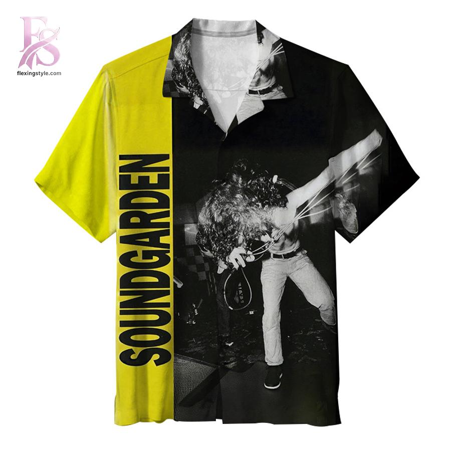 High-quality Soundgarden Louder Than Love Album Hawaiian Shirt 1 Hawaiian shirt