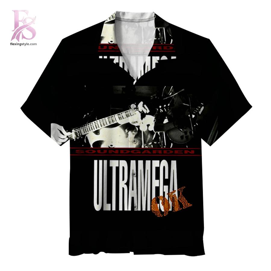 High-quality Soundgarden Ultramega OK Album Hawaiian Shirt 1 Hawaiian shirt