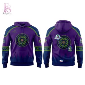 Casual outfit featuring Springfield Thunderbirds Cartoon Ice O Topes Night Hoodie 2 with modern and comfortable design.