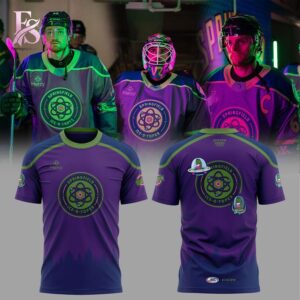 Casual outfit featuring Springfield Thunderbirds Cartoon Ice O Topes Night Hoodie 3 with modern and comfortable design.