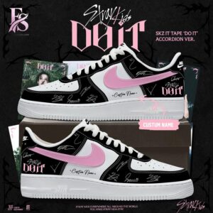 Stylish fashion piece featured in Stray Kids DO IT Nike Air Force 1 1, highlighting modern design, comfortable fabric, and a trendy look perfect for everyday wear.