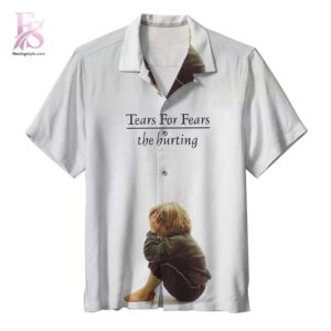 Stylish fashion piece featured in Tears for Fears The Hurting Hawaiian Shirt 1, highlighting modern design, comfortable fabric, and a trendy look perfect for everyday wear.