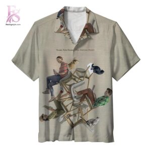 Stylish short-sleeve Hawaiian shirt ideal for summer parties and vacation outfits – Tears for Fears The Tipping Point Hawaiian Shirt 1
