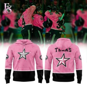 Wear it your way with Texas Stars Pink in the Rink 2026 Shirt 3.