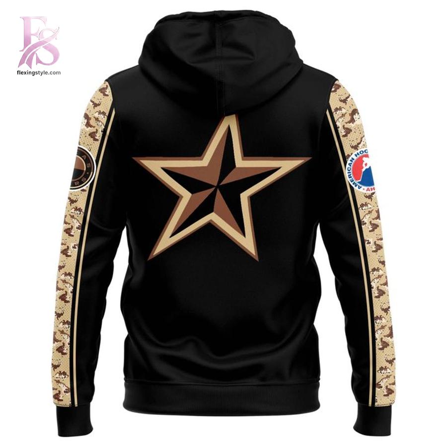 Bring new energy to your look with Texas Stars x Military Appreciation 2026 Hoodie 3.
