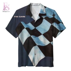 Unisex Hawaiian shirt designed with exotic floral motifs and comfortable relaxed silhouette – The Cars Panorama Hawaiian Shirt 1