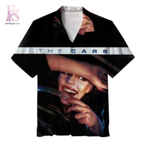 Contemporary unisex fashion design displayed in The Cars More than just new wave Hawaiian Shirt 1 ideal for casual and urban wear