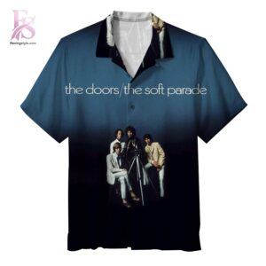Beach-ready Hawaiian shirt with all-over tropical print and soft premium fabric – The Doors The Soft Parade Album Hawaiian Shirt 1