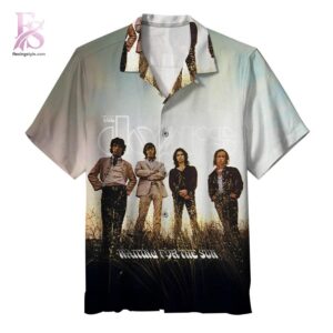 Beach-ready Hawaiian shirt with all-over tropical print and soft premium fabric – The Doors Waiting for the Sun Album Hawaiian Shirt 1