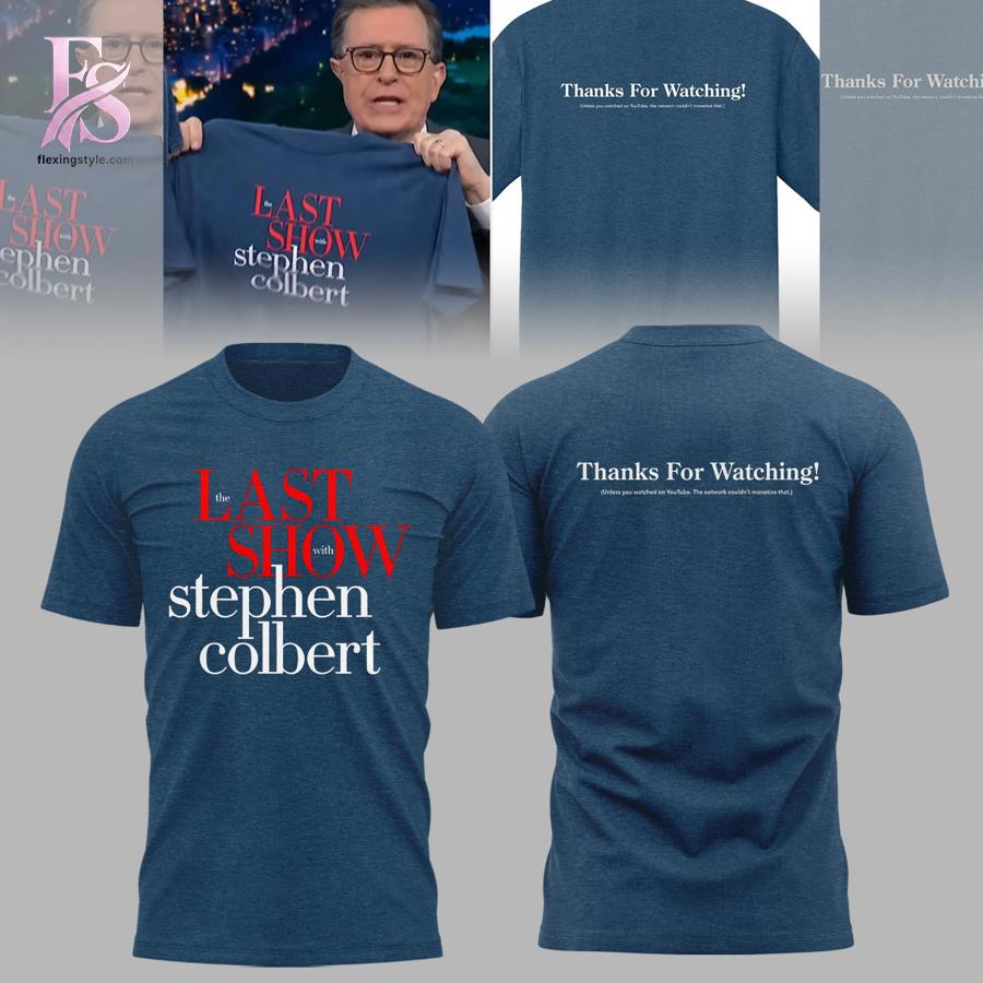 Bring new energy to your look with The Late Show with Stephen Colbert Shirt 1.