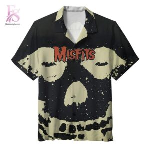Stylish short-sleeve Hawaiian shirt ideal for summer parties and vacation outfits – The Misfits Misfits Hawaiian Shirt 1