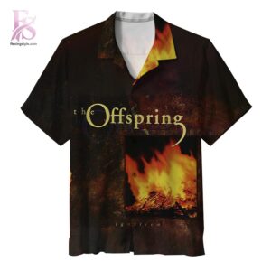 Beach-ready Hawaiian shirt with all-over tropical print and soft premium fabric – The Offspring Ignition Album Hawaiian Shirt 1