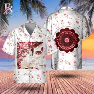Contemporary unisex fashion design displayed in The Story Of Light Steve Vai Hawaiian Shirt 1 ideal for casual and urban wear