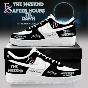 Bring new energy to your look with The Weeknd After Hours Till Dawn Tour Signature Air Force Shoes 1.