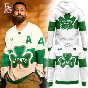 Bring new energy to your look with Toronto Maple Leafs x St Patrick s Day Hoodie 1.
