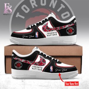 Bring new energy to your look with Toronto Raptors 2026 custom Air Force Shoes 1.