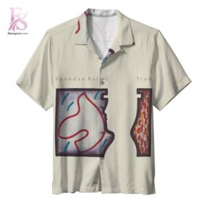 Lightweight tropical Hawaiian shirt with vibrant colors and classic camp collar design – True Spandau Ballet 2026 Hawaiian Shirt 1
