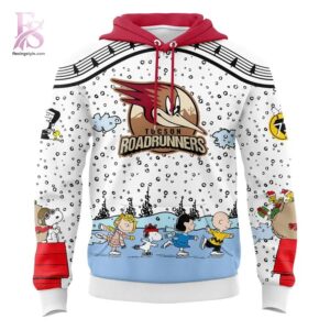 Bring new energy to your look with Tucson Roadrunners 2026 Peanuts Night Hoodie 2.