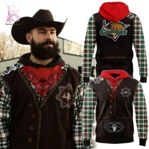 Stylish fashion piece featured in Utah Grizzlies 2026 Wild West Hoodie 1, highlighting modern design, comfortable fabric, and a trendy look perfect for everyday wear.