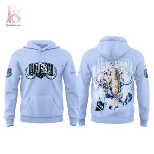 Wear it your way with Utah Mammoth CounterPoint x Woodngrail Blue Hoodie 2.