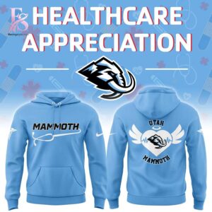 Wear it your way with Utah Mammoth Healthcare Appreciation Night 2026 Hoodie 1.