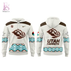 Wear it your way with Utah Mammoth Native American Heritage Night 2026 Hoodie 2.