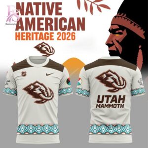 Wear it your way with Utah Mammoth Native American Heritage Night 2026 Hoodie 3.