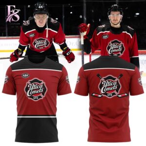 Detailed product image of Utica Comets First Responders Night 2026 Hoodie 3 with eye-catching style and smooth finish.