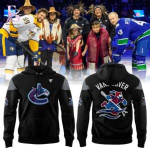 Wear it your way with Vancouver Canucks First Nations Celebration 2026 Hoodie 1.