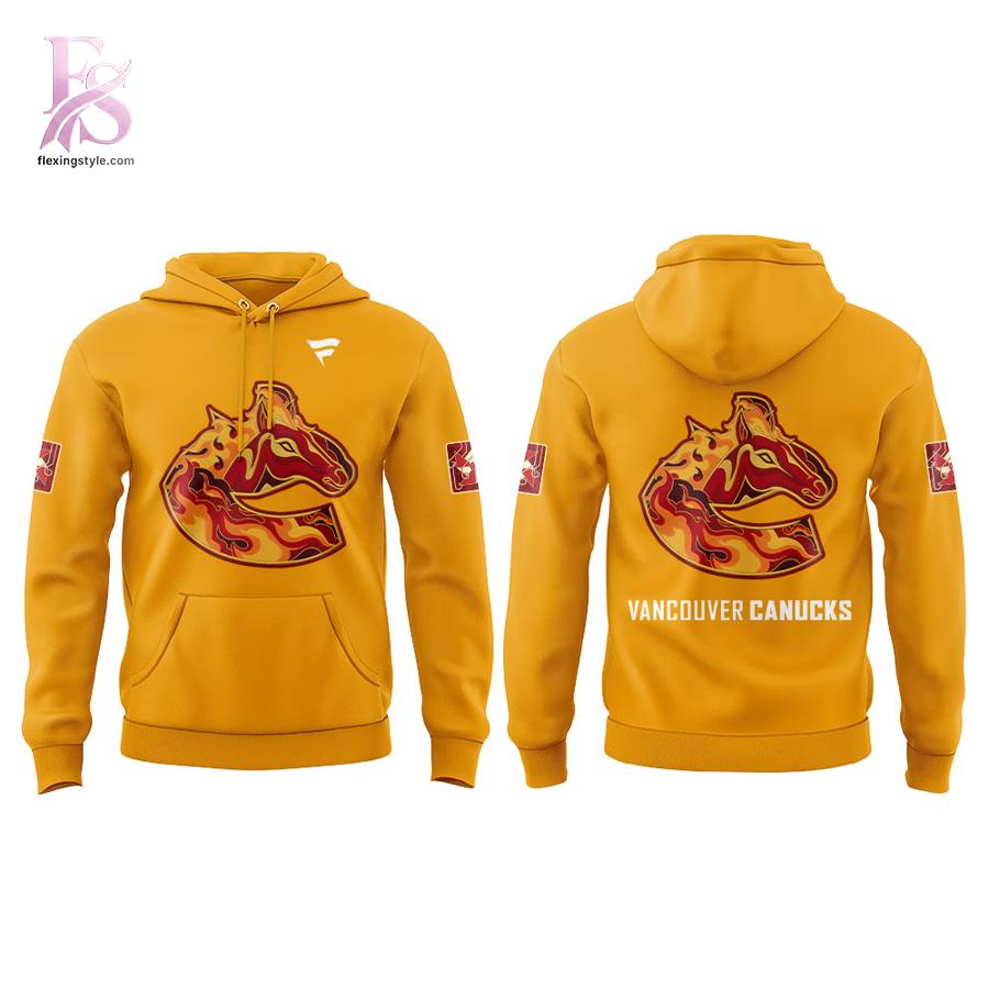 Wear it your way with Vancouver Canucks Lunar New Year 2026 Hoodie 2.