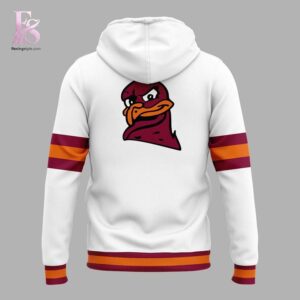 Casual outfit featuring Virginia Tech Hokies Softball HokieBird Uniform Hoodie 3 with modern and comfortable design.