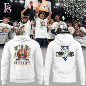 Modern fashion clothing displayed in West Virginia Mountaineers 2026 Big 12 Women s Basketball Tournament Champions Shirt 2 1, designed for comfort, versatility, and effortless everyday style.