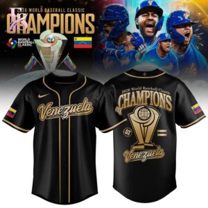 Bring new energy to your look with World Baseball Classic Champions x Venezuela 2026 Jersey 1.
