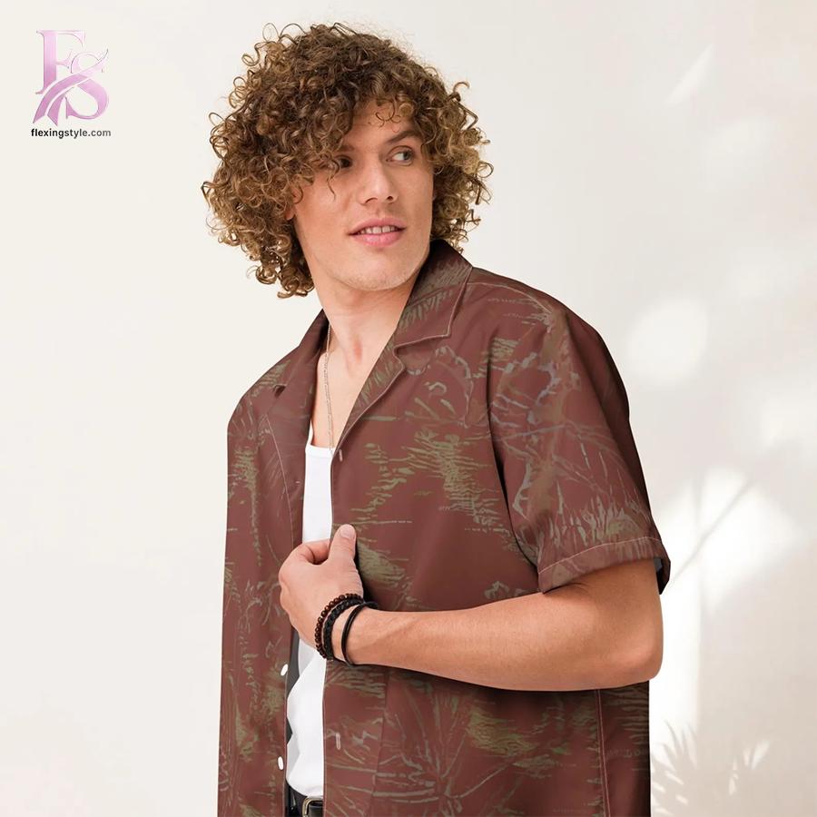 Clear product photo of Yakuza 3 Kiryu Kazuma Hawaiian Shirt 3 showing a stylish design and comfortable everyday look.