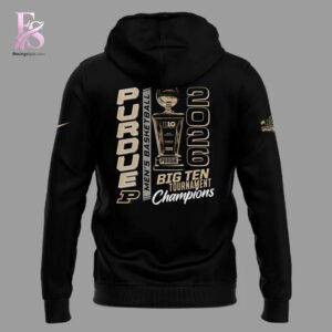Stylish 2026 Big Ten Men s Basketball Tournament Champions Purdue Boilermakers Hoodie 3 product with modern design and comfortable fit