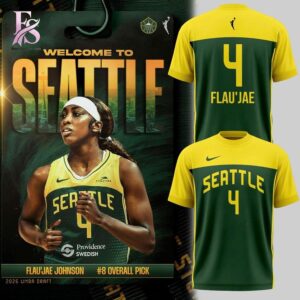 2026 Flau jae Johnson Seattle Storm Hoodie 4 featuring a versatile design for daily wear