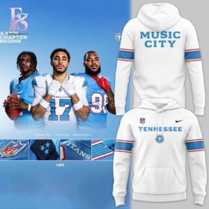 2026 Tennessee Titans Music City Light Blue Uniform Hoodie 3 highlighting its unique style and everyday comfort