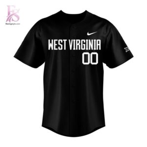 2026 West Virginia Mountaineers Coal Rush Uniform New Baseball Jersey 2 crafted for a casual and trendy everyday style