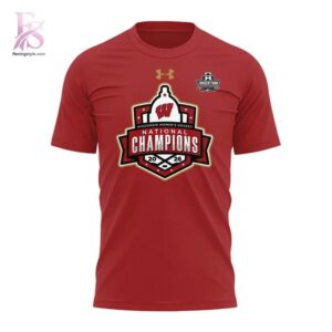 Stylish 2026 Women s Ice Hockey National Champions Back To Back Wisconsin Hockey T Shirt 2 product with modern design and comfortable fit