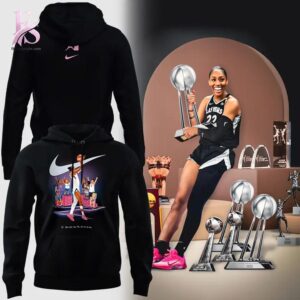 Casual outfit inspiration displayed in A ja Wilson If You Can See Her You Can Be Her Las Vegas Aces Shirt 2 ideal for relaxed and street style outfits