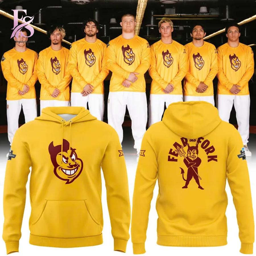Elegant everyday fashion essential presented in Arizona State Wrestling Sparky the Sun Devil Hoodie 1 suitable for relaxed and smart casual outfits