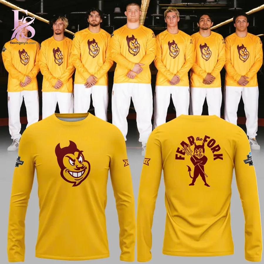 Elegant everyday fashion essential presented in Arizona State Wrestling Sparky the Sun Devil Hoodie 2 suitable for relaxed and smart casual outfits