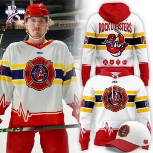 Comfortable and breathable fabric detail shown in Athens Rock Lobsters First Responders Night Hoodie 1 crafted for all day wear