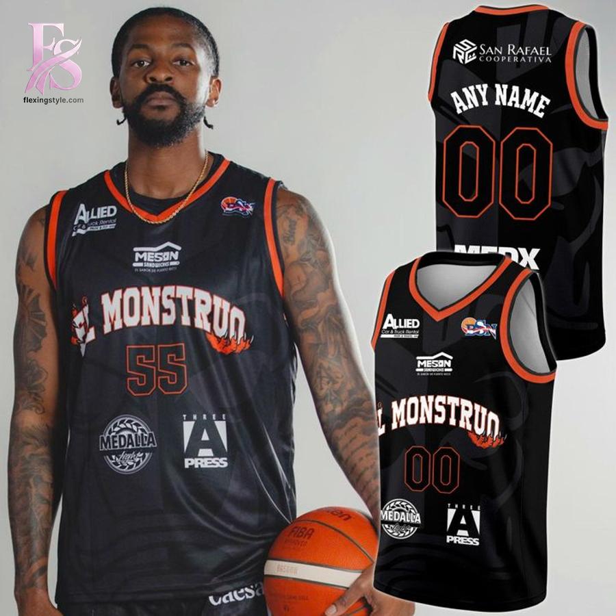 Trendy streetwear outfit featured in Atl ticos de San Germ n BSN 2026 Home Basketball Jersey 3 with modern casual styling and clean silhouette