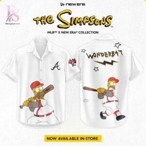 Everyday wardrobe essential presented in Atlanta Braves MLB Simpsons Wonderbat New Era Hawaiian Shirt 1 suitable for versatile styling options